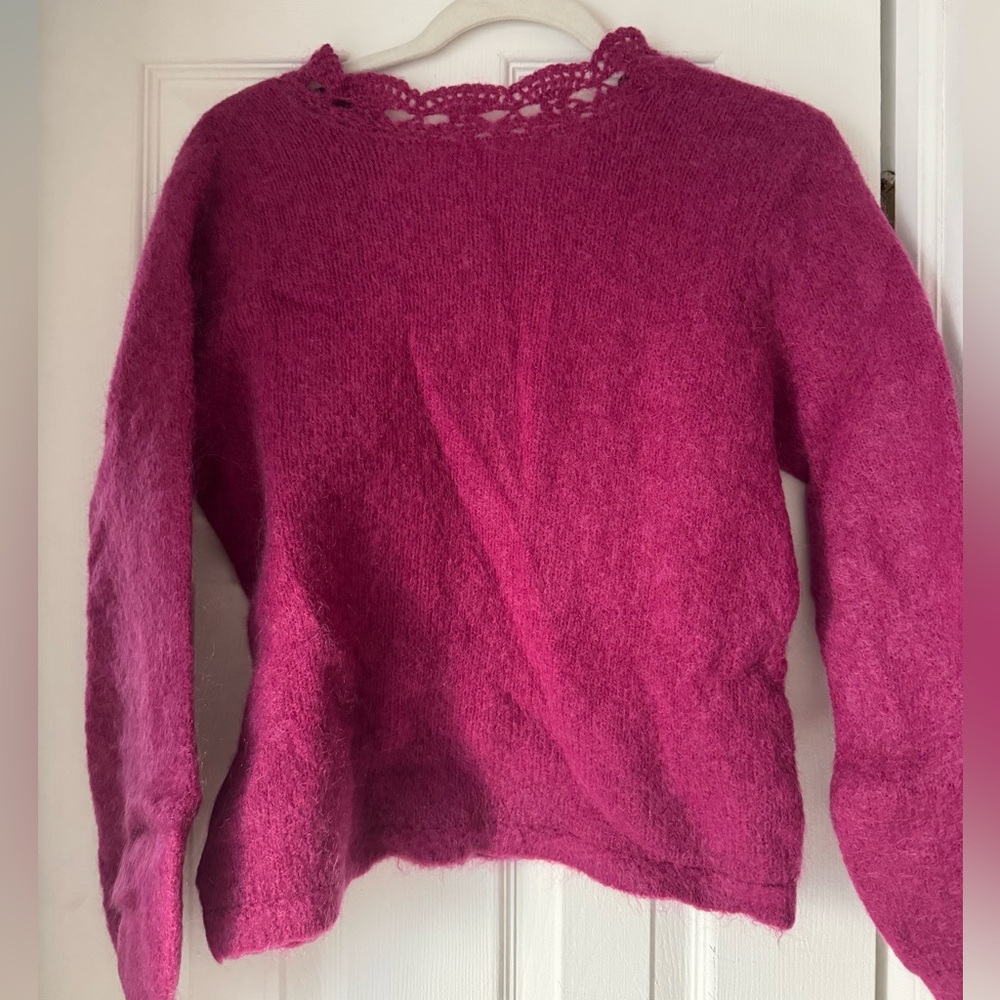 SEZANE - Kethy Jumper Sweater in Purple - Size M